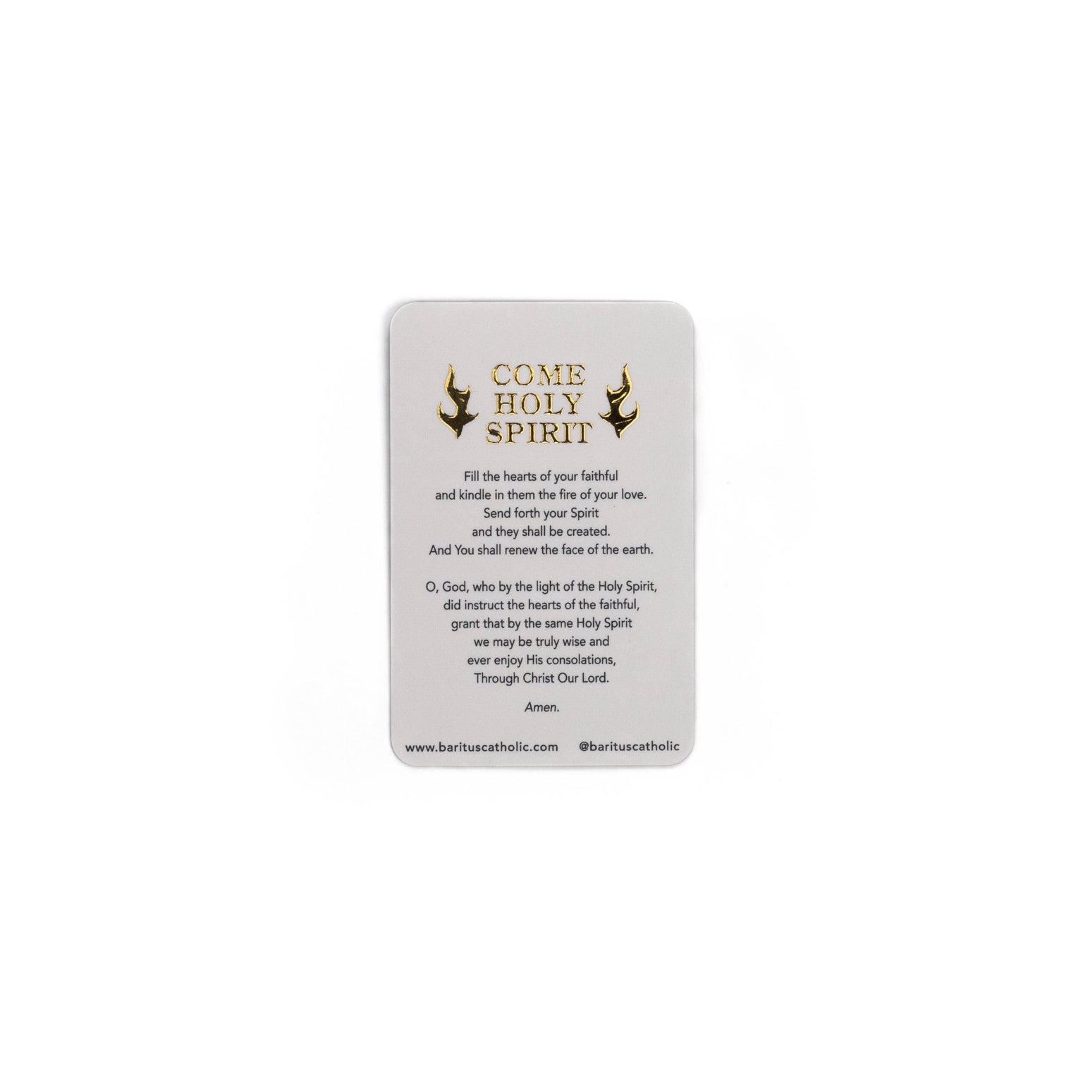 Illustrated Catholic Prayer Card Set